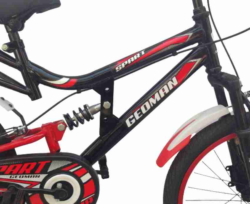 Geoman Spart Ranger Carrier Double Shocker Bike Single Speed