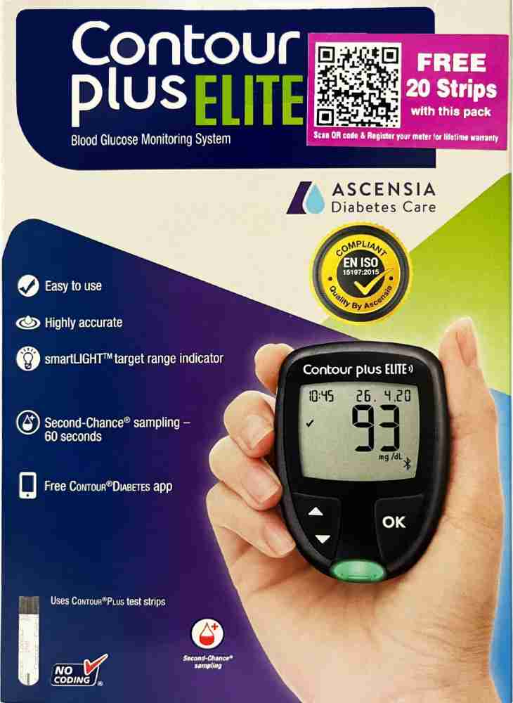 Contour Plus (including Blood Glucose Monitor, Strip and Lancet)