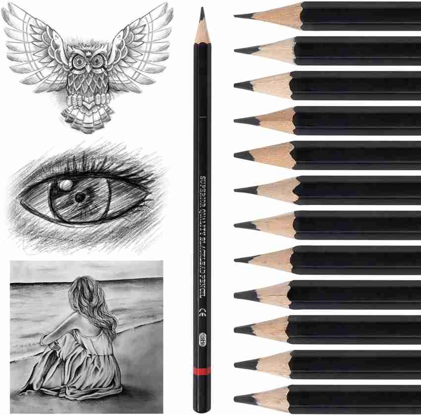 12 Packs Sketch Pencils For Drawing Drawing Pencils Art Pencils Graphite  Pencils Graphite Pencils For Drawing Art Pencils For Drawing And Shading -  Arts, Crafts & Sewing - Temu