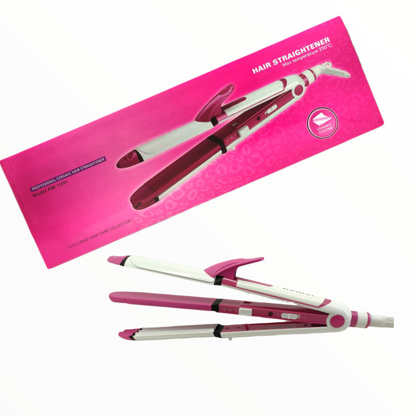 Hair straightener curler deals and crimper