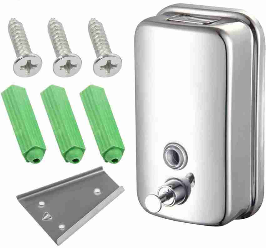 VML Stainless Steel Liquid Soap Dispenser-500 ml (Set of 2),  Dimension/size: 17 X 11 X 10 Cm at Rs 600 in New Delhi