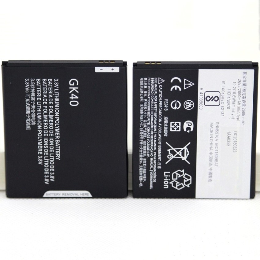 100% Genuine GK40 2800mah Battery G4Play For Motorola Moto G4 Play