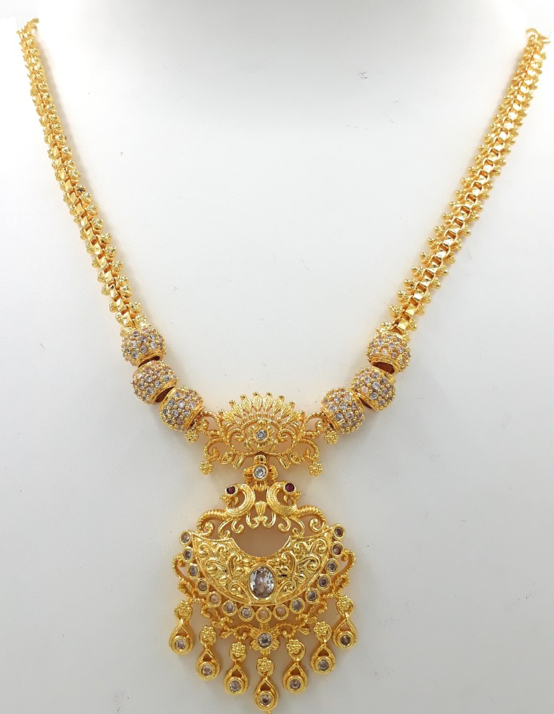 Gold on sale necklace fancy