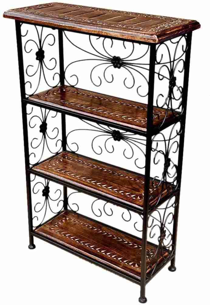 Iron storage shelves outlet