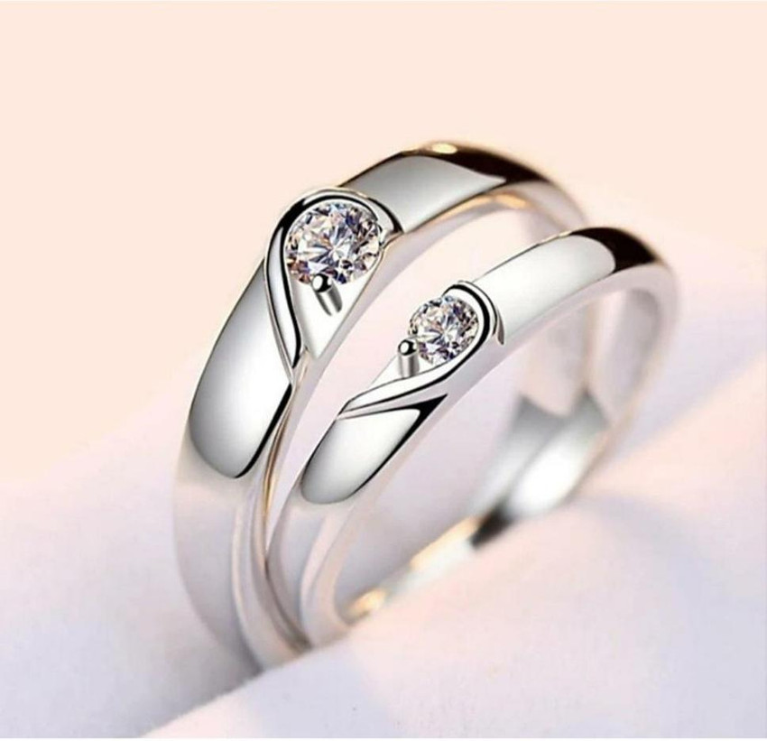 Silver love bands for couples new arrivals