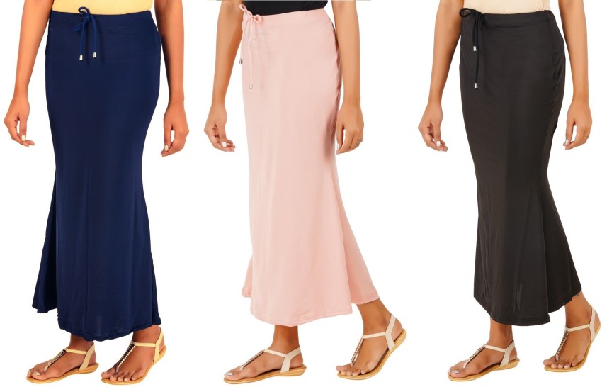 Wemyc Saree Shapewear for Medium Size( 5.1 - 5.4 ft height) Nylon Blend  Petticoat Price in India - Buy Wemyc Saree Shapewear for Medium Size( 5.1 -  5.4 ft height) Nylon Blend Petticoat online at