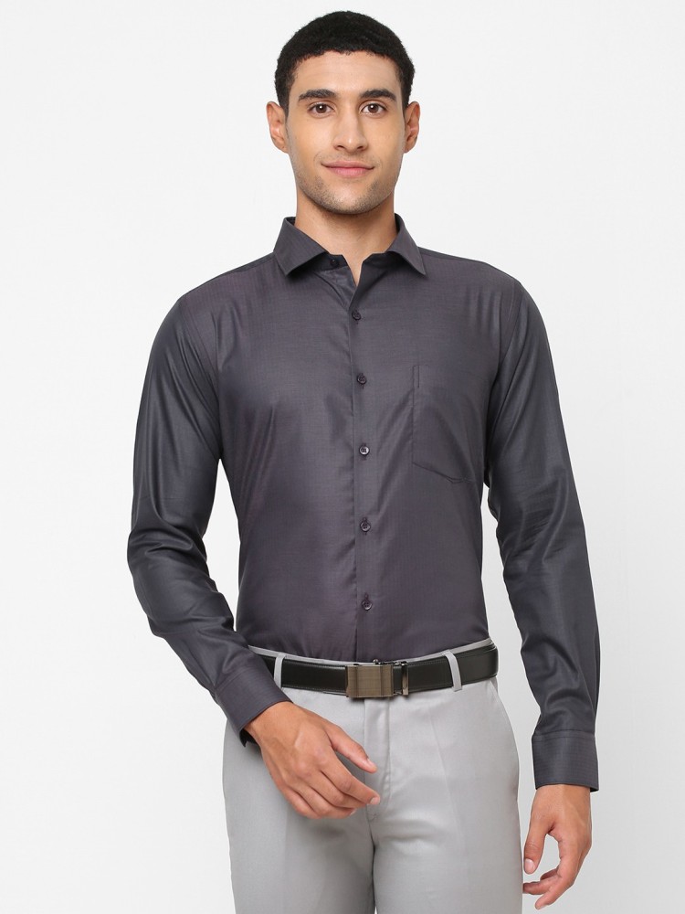 steel grey shirt