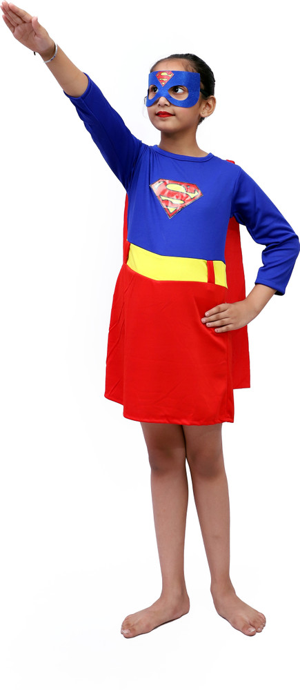 milan dresses Supergirl Superhero Fancy Dress Cosplay Costume for Girls Set Of 8 Kids Costume Wear Price in India Buy milan dresses Supergirl Superhero Fancy Dress Cosplay Costume for Girls Set