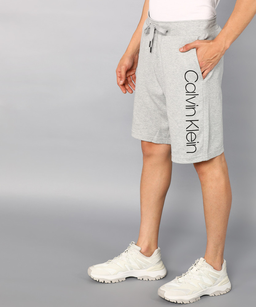 Calvin Klein Printed Men Grey Regular Shorts Buy Calvin Klein