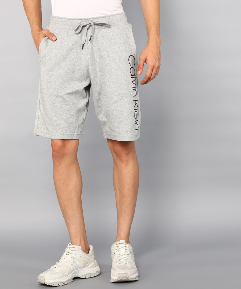 Calvin Klein Printed Men Grey Regular Shorts Buy Calvin Klein