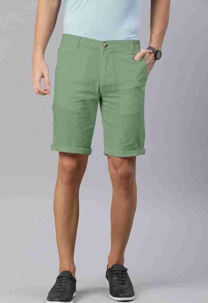 Mens cotton chino shorts hot sale