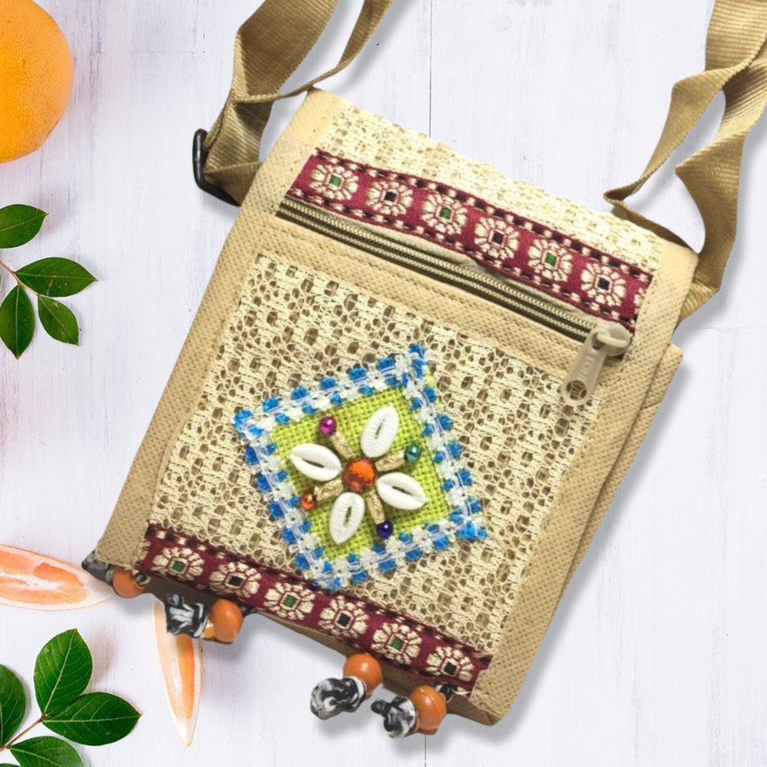 Handmade best sale sling bag