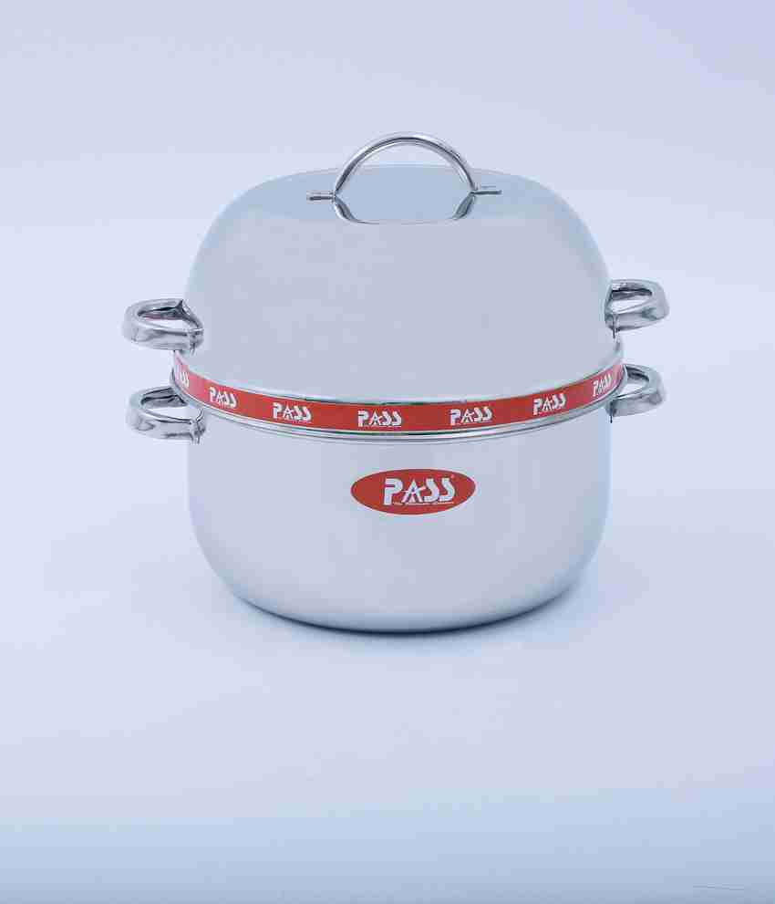 PASS Steel Rice Cooker Stainless Steel Steamer Price in India