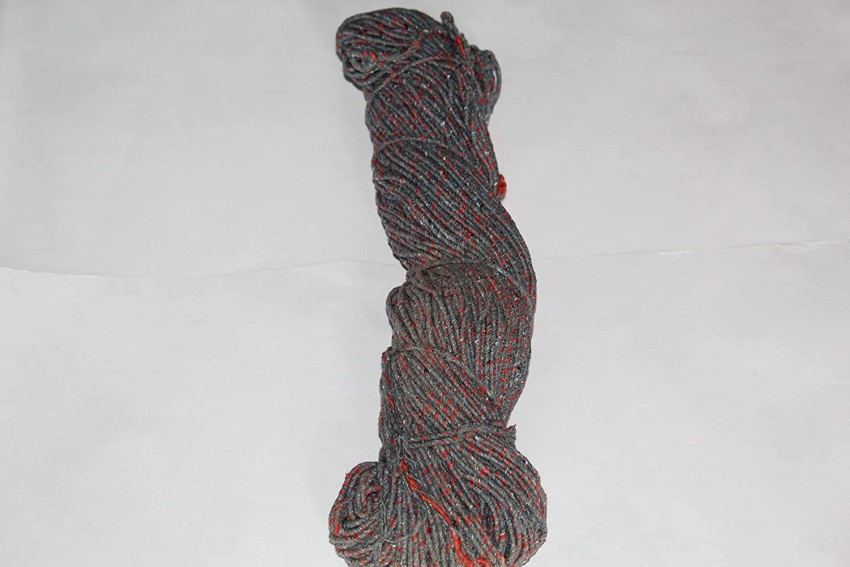Cotton Cord (Dori), RED,, Twisted, Adjustable, 5 ( 2.5  in