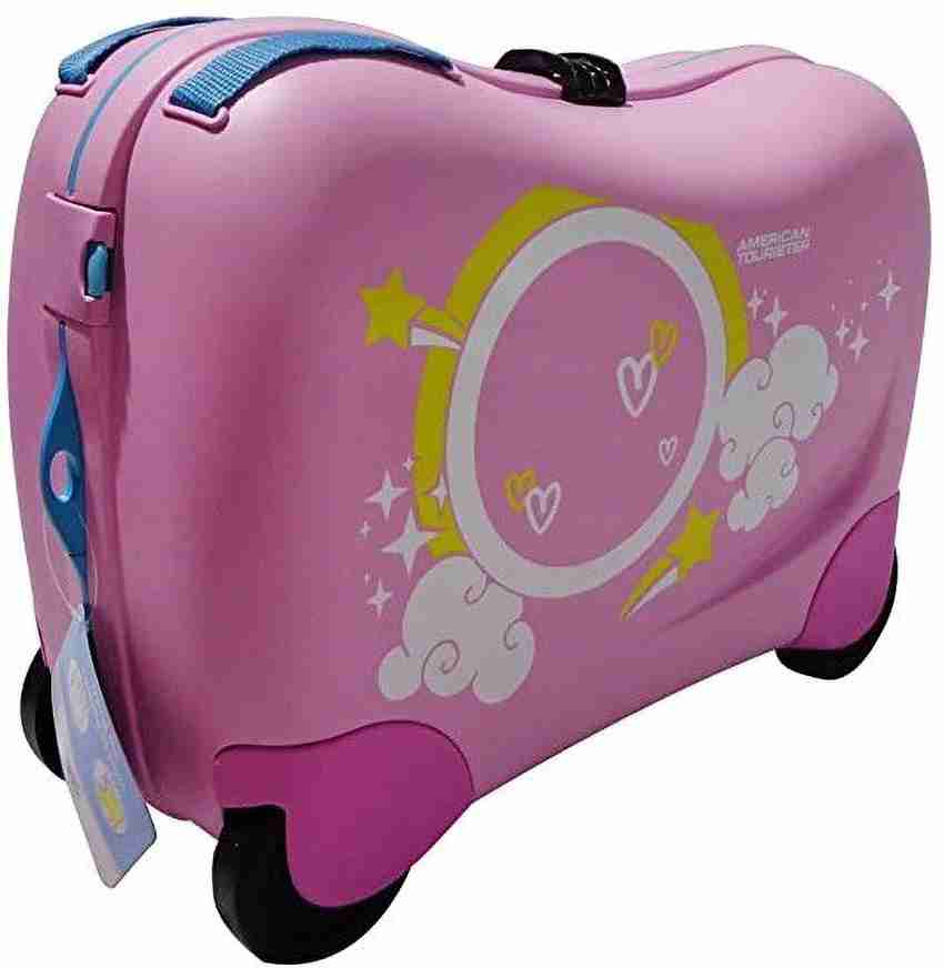 AMERICAN TOURISTER New Skittle kids Luggage L Pink Cabin Suitcase