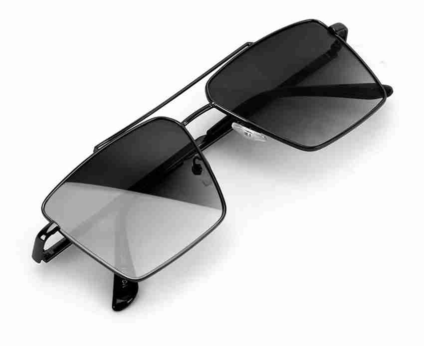 Buy I REBEL Aviator Sunglasses Black For Men Women Online Best