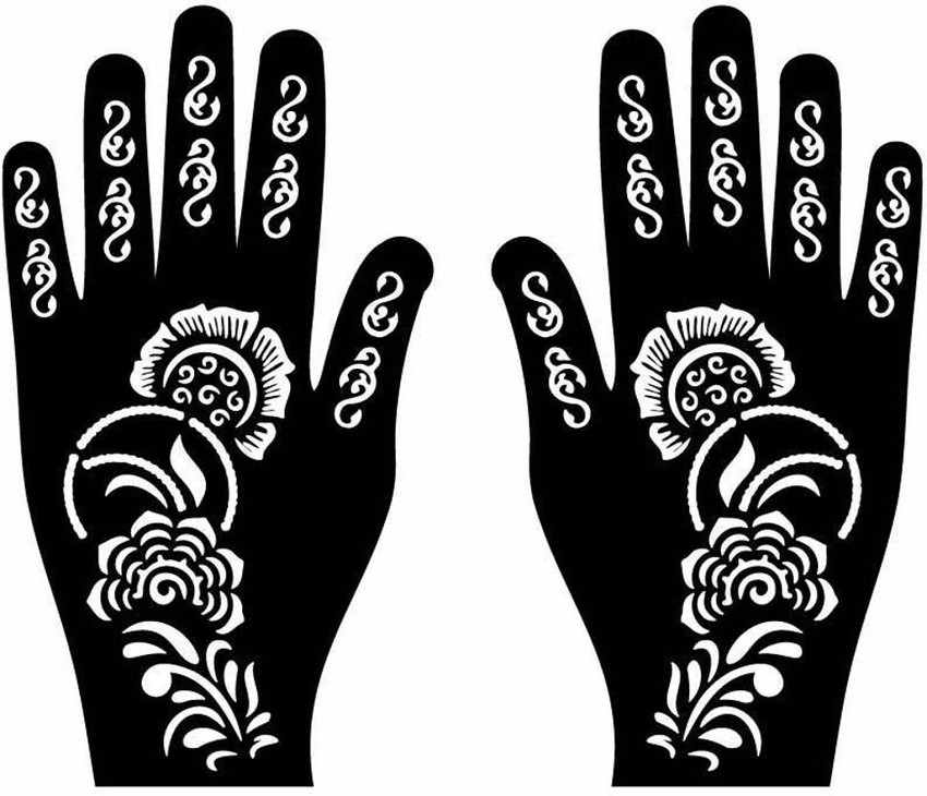 Aggregate more than 154 mehndi stencils south africa super hot