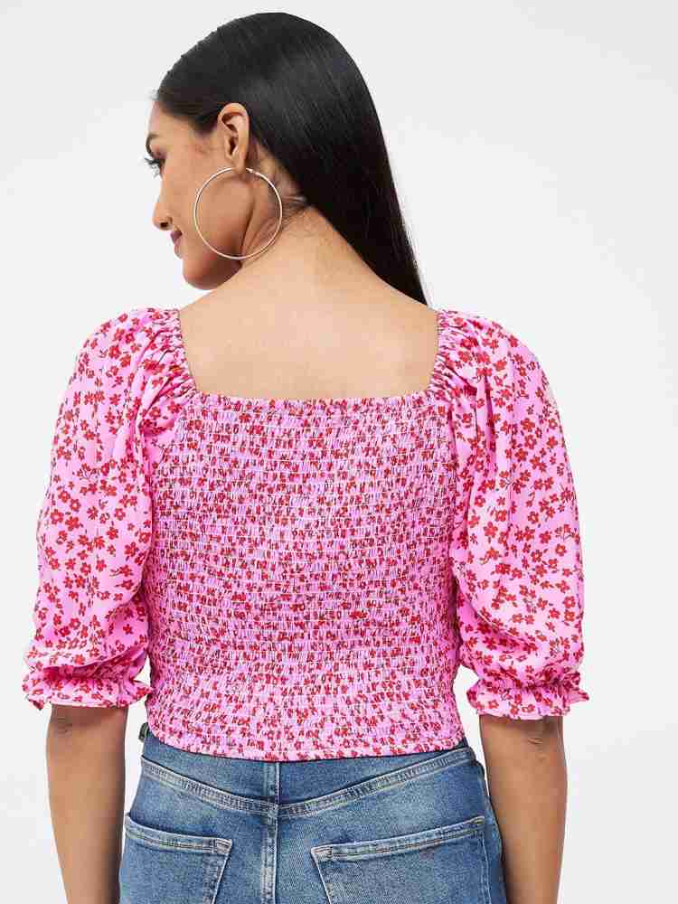 Buy Pink Tops for Women by Kibo Online