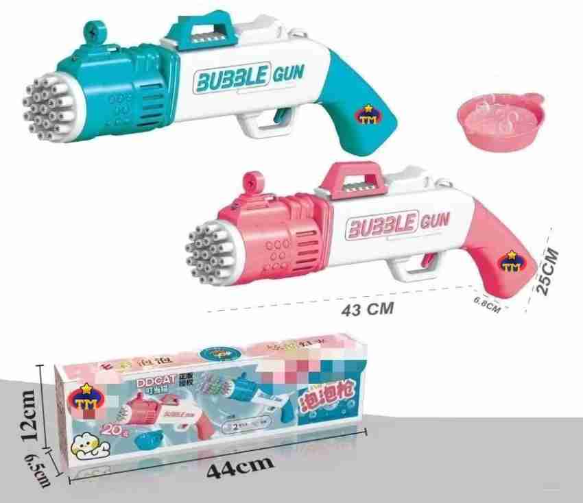 VikriDa 32 hole Bubble Gun Toy Bubble Maker Price in India - Buy VikriDa 32  hole Bubble Gun Toy Bubble Maker online at