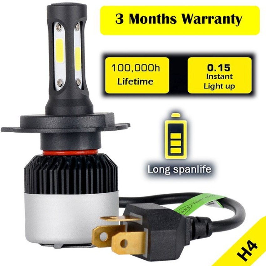 LED H4 Headlight Bulb • MOTODEMIC