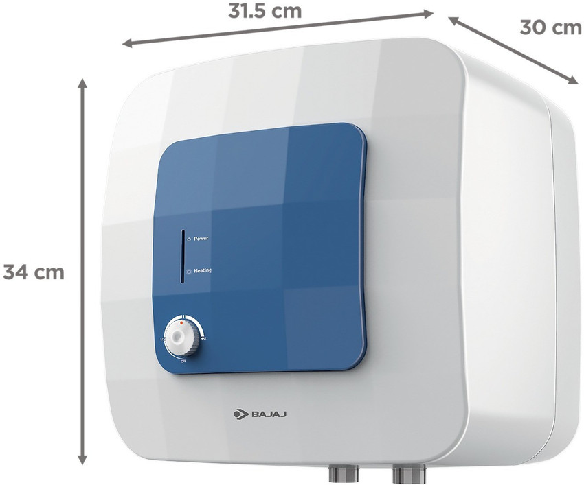 BAJAJ 15 L Storage Water Geyser (Compagno 15L, Blue, White) Price in India  - Buy BAJAJ 15 L Storage Water Geyser (Compagno 15L, Blue, White) online at  Flipkart.com