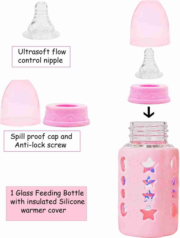 THE LITTLE LOOKERS Infant Baby Squeezy Food Grade Silicone Bottle Feed –  thelittlelookers