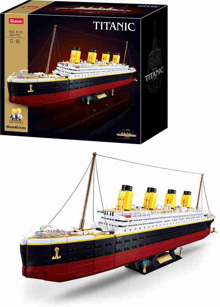 Lego titanic 3800 2025 pieces