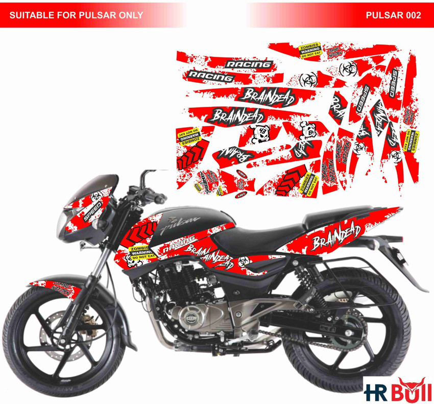Pulsar 150 bike outlet sticker kit price
