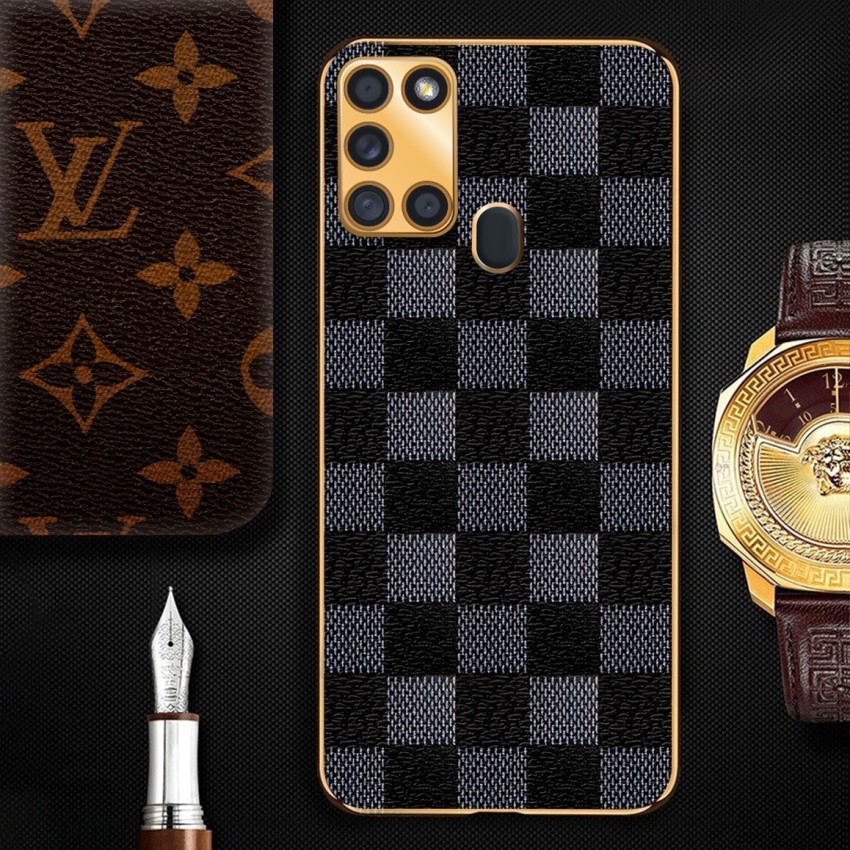 Case for Samsung Galaxy A21s - Louis Vuitton Logo