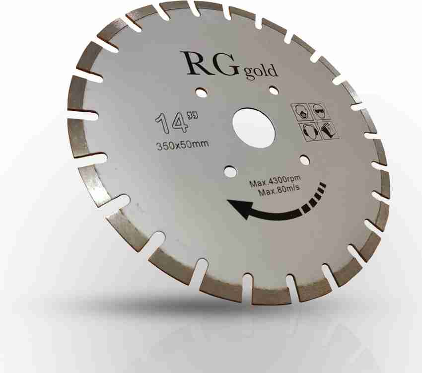 RGGold Diamond Saw Blade 14 Inch Cutting Blade for Granite Marble