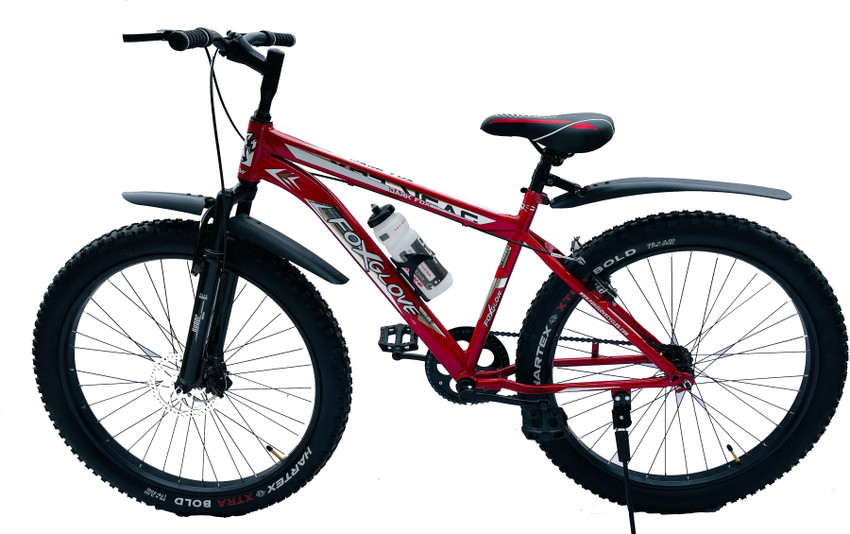 FOXGLOVE DARKFOX 26.300 CHERRY RED HARTEX TIRE FRONT DISK FOR 8