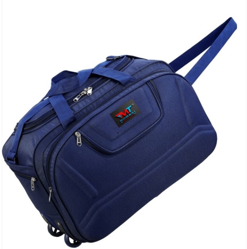 Shift Waterproof Polyester Lightweight 45 L Luggage Travel Duffel Bag with  2 Wheels