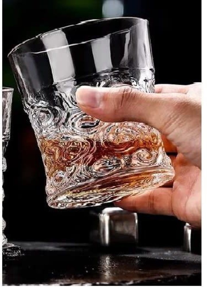 The Night Sip (Pack of 2) Whiskey Glasses Set of 2 Pcs- 250ml