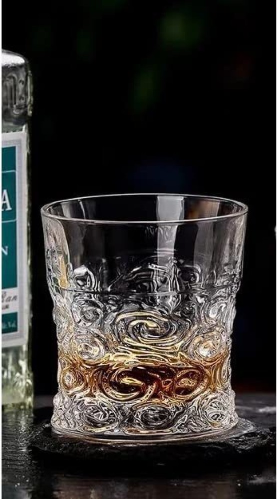 The Night Sip (Pack of 2) Whiskey Glasses Set of 2 Pcs- 250ml