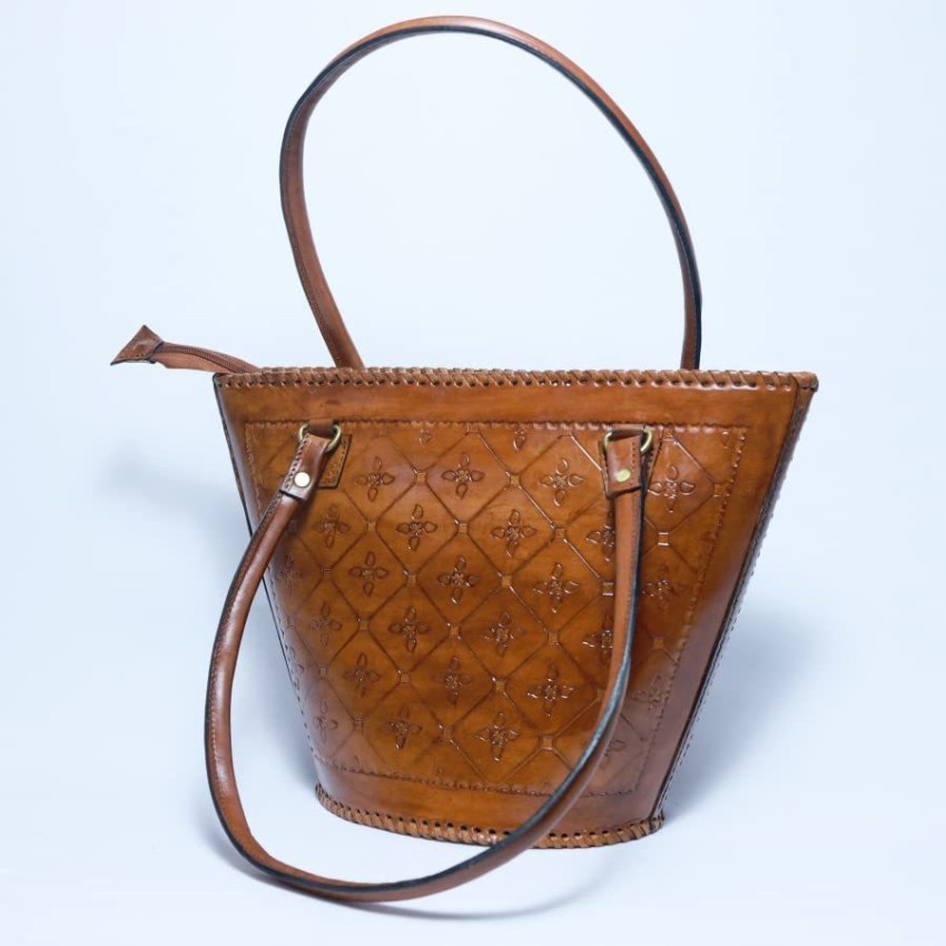 SMARTCRAFT Female Shruti Bag (Brown Color)