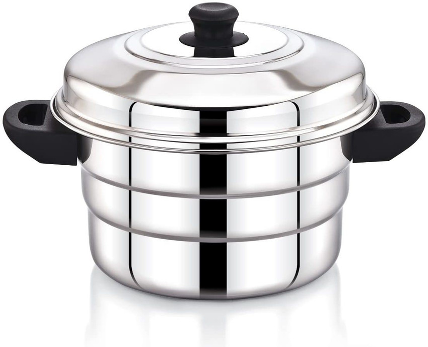 Flipkart SmartBuy Multi Steamer Pot 3 Idli Plate 13 Idlis 1 Mini Idli Plate 1 Steamer Plate Induction Standard Idli Maker Price in India Buy Flipkart SmartBuy Multi Steamer Pot 3
