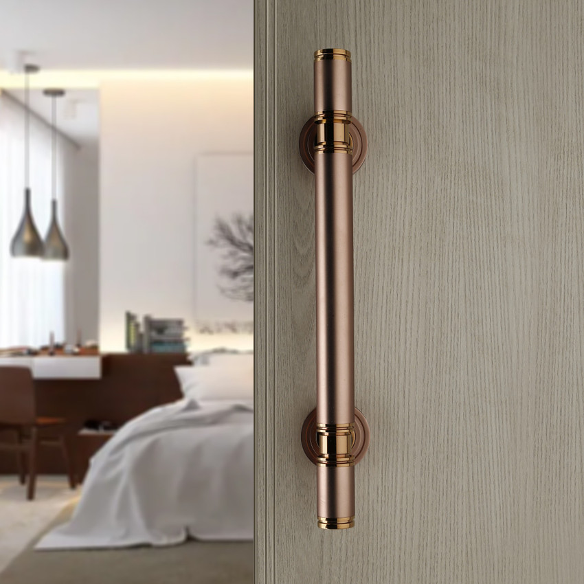 Buy LAPO Cool Door Handles for Main Door/ Main Door Handle/Door Hardware(12  inches, Rose Gold Finish) Online at Best Prices in India - JioMart.