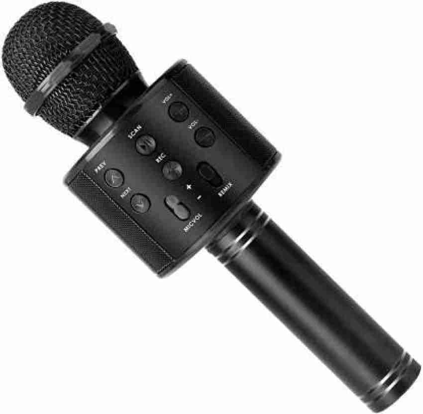 Microphone Karaoké Bluetooth Sans fil TWS JY57 - Noir