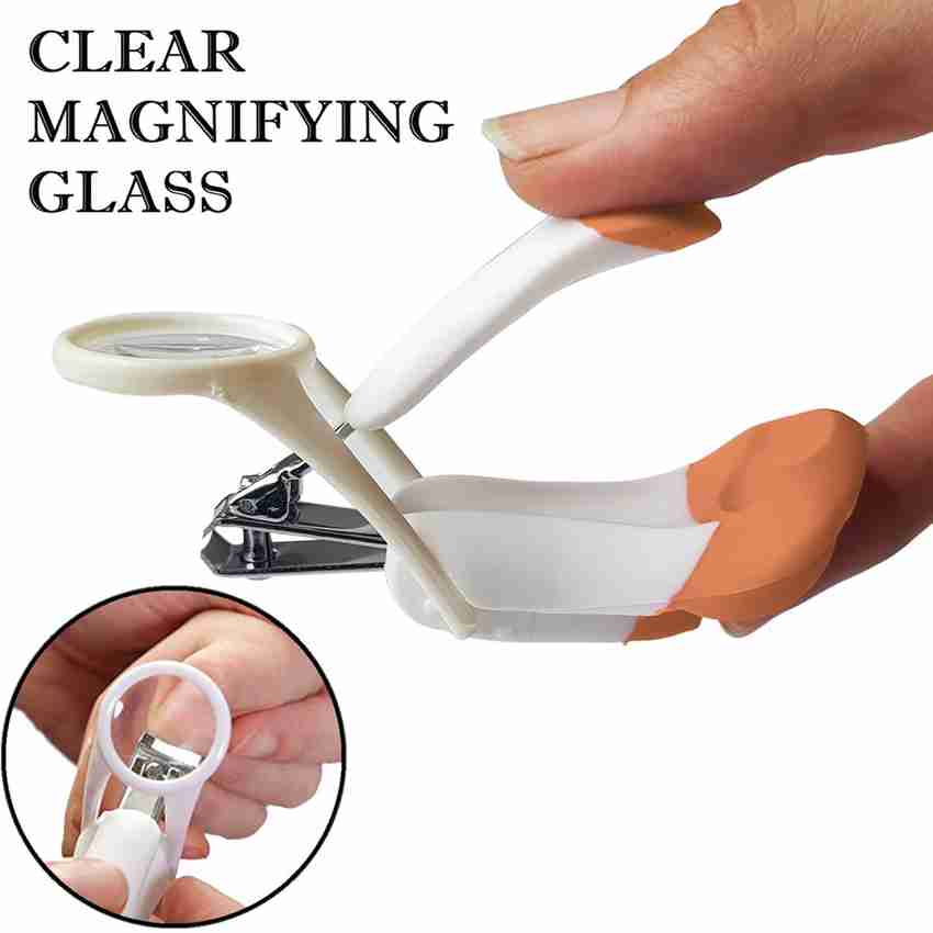 Baby nail cutter with lens on sale