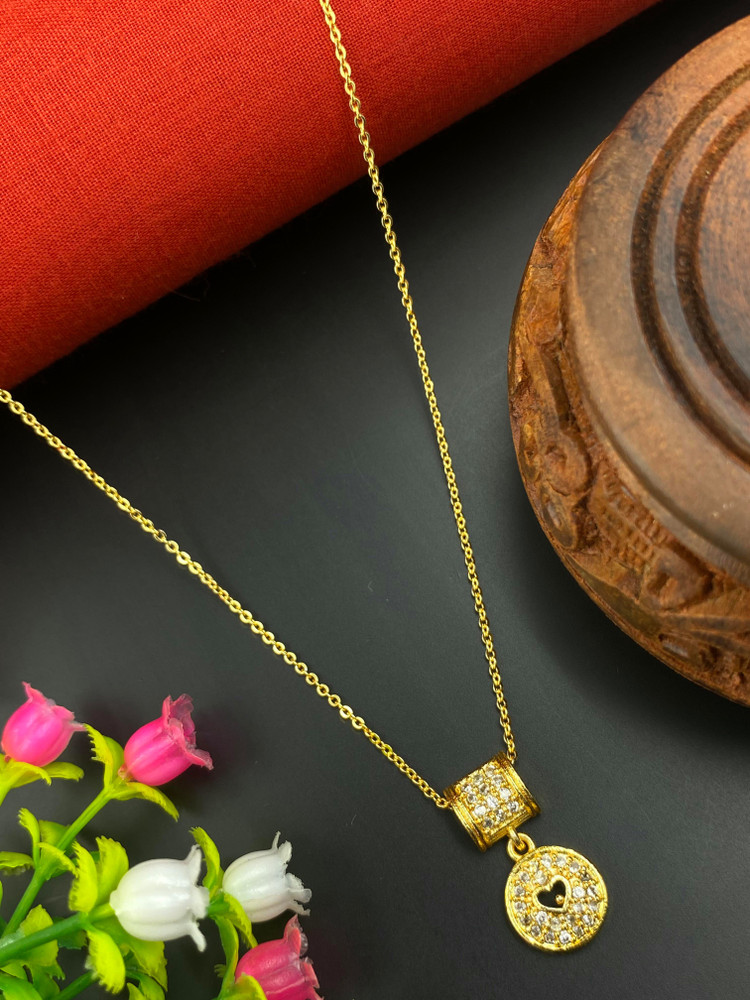 Gold locket sales set design 2019
