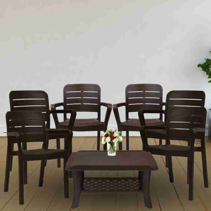 Pvc table chair set top