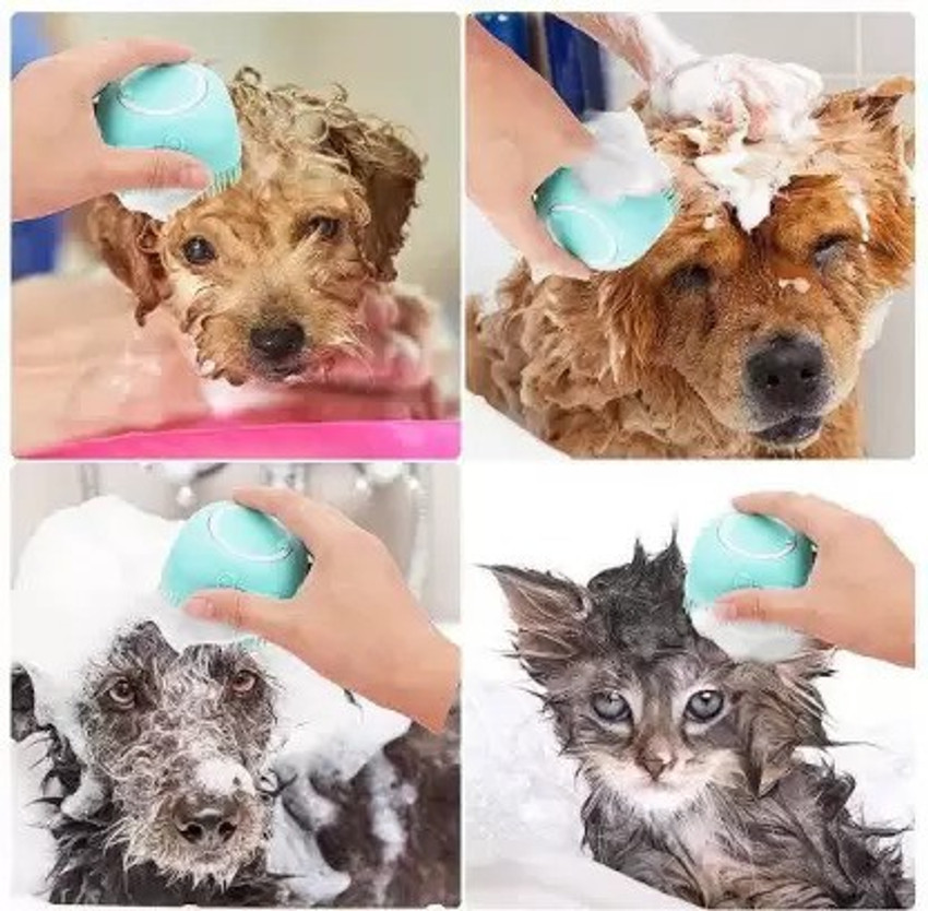 Breedo High Quality Combo of 6 Dog Cat Needs Grooming Kit For All Types Pets Pet Spa Kit