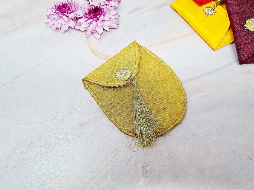 Gold 2025 coin pouch