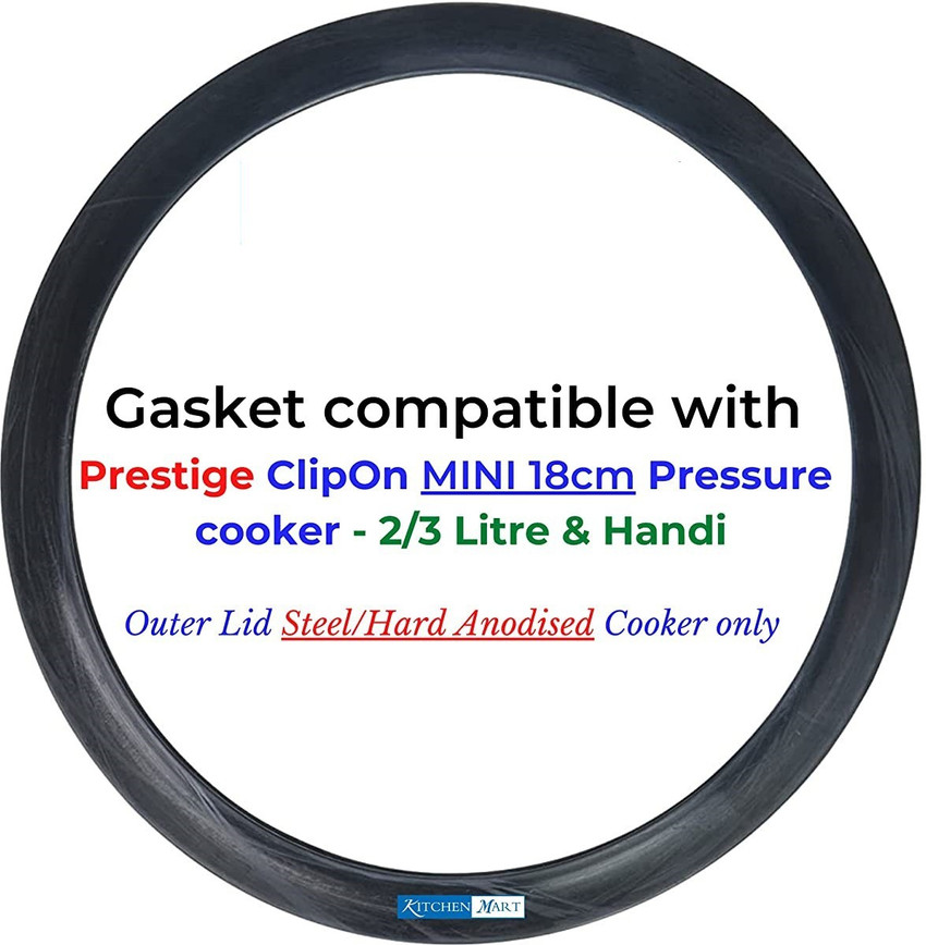 PRV Gasket compatible with Prestige ClipOn Pressure Cooker 18 Cm