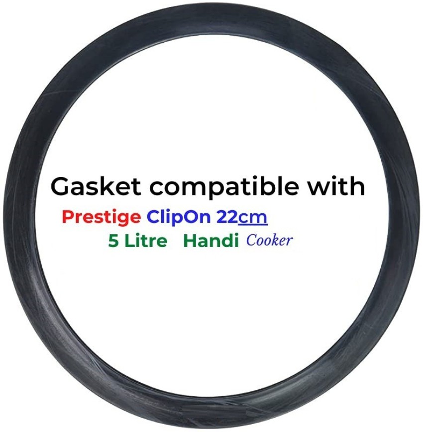 PRV Gasket compatible with Prestige Clip On SVACHH 22cm 5 Ltr Handi Steel Cooker 220 mm Pressure Cooker Gasket Price in India Buy PRV Gasket compatible with Prestige Clip On SVACHH 22cm