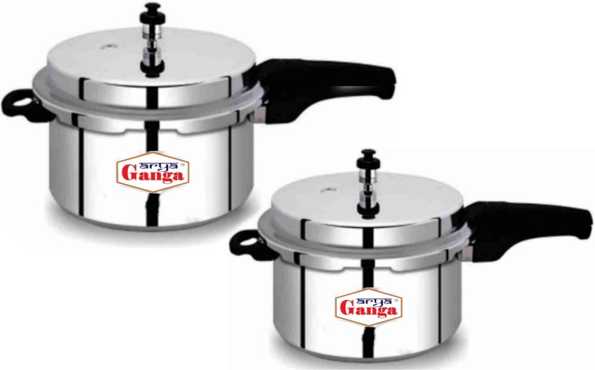 arya ganga 5 L 3 L Pressure Cooker Price in India Buy arya