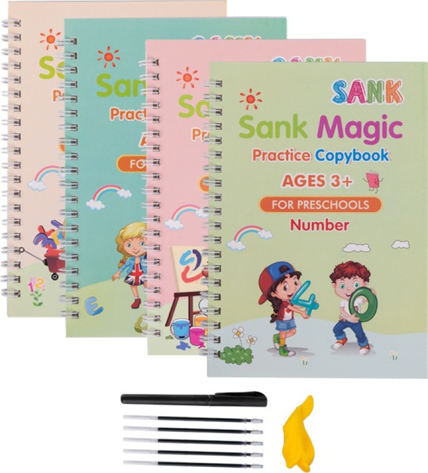  Reusable Magic Practice Copybook - Handwriting