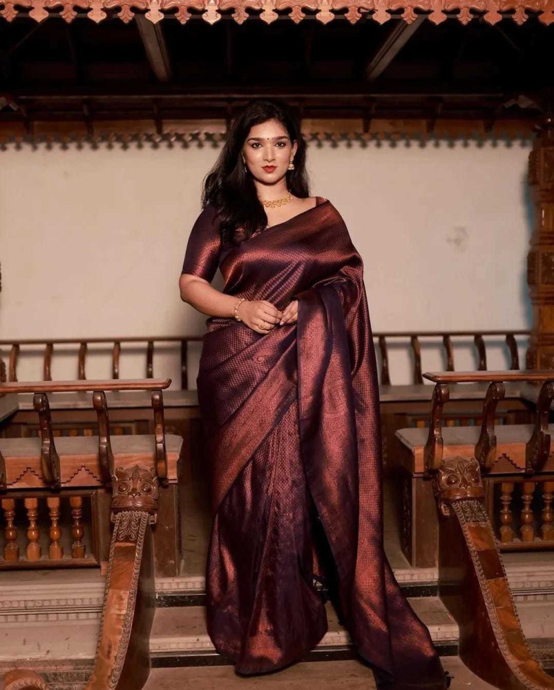 Glamorous Maroon Color Soft Net Bollywood Saree