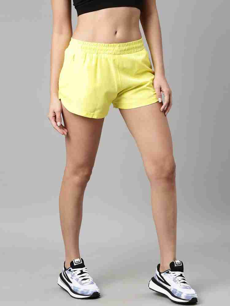FILA Solid Women Yellow Sports Shorts Buy FILA Solid Women Yellow Sports Shorts Online at Best Prices in India Flipkart