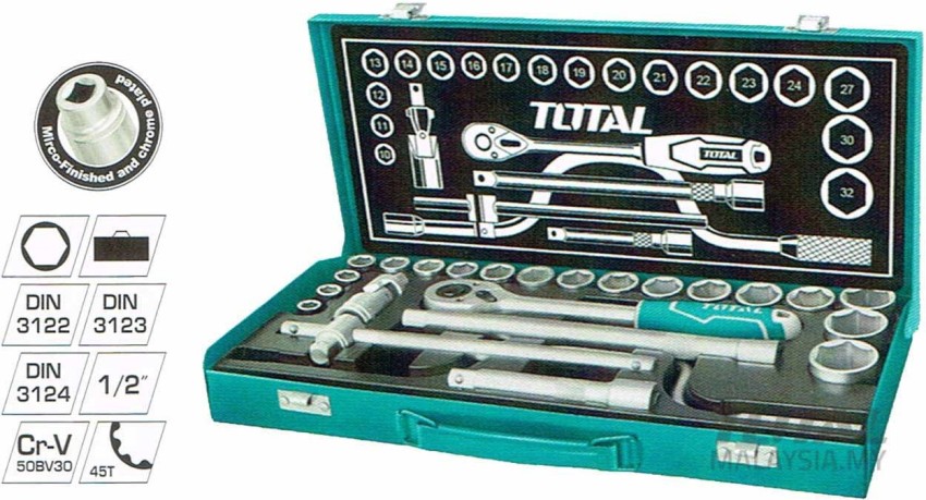 Total on sale socket set